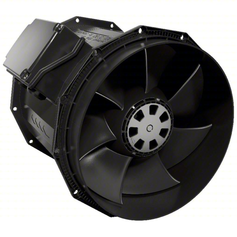 Fantech PRIOAIR 10EC - Inline Duct Fan with AC Motor, 304 W, 2.63 A, 2920 RPM (120V)